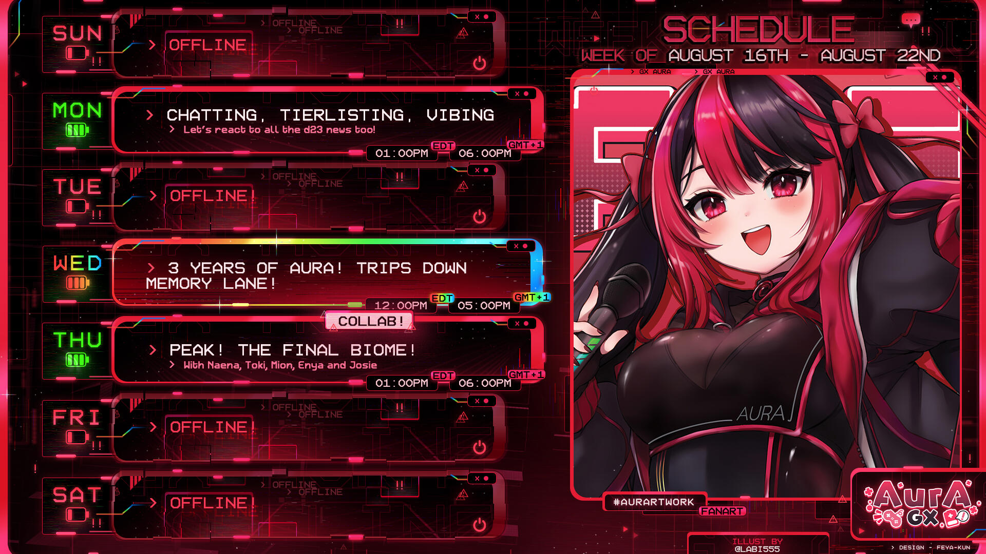 Schedule Schedule