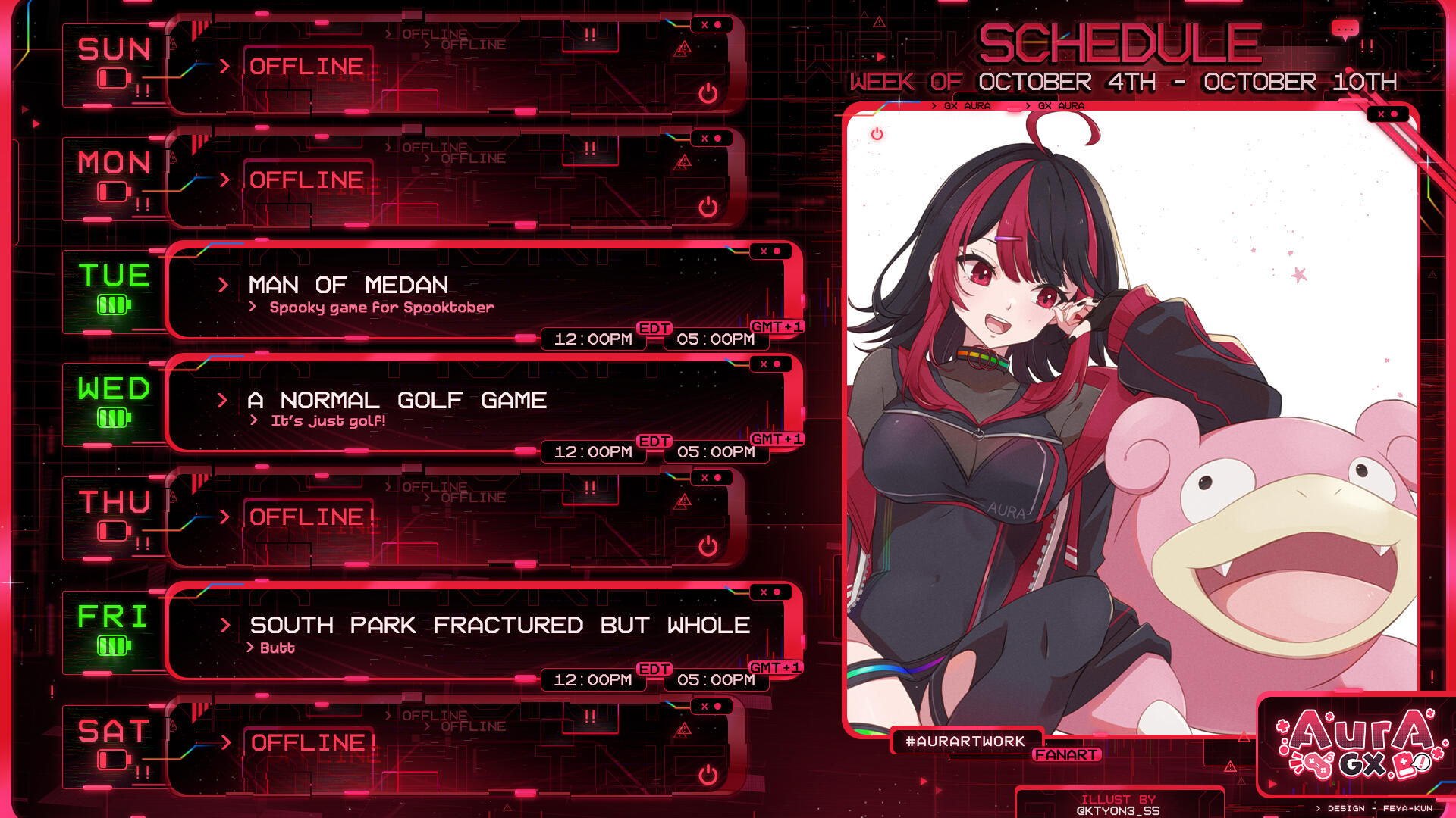 Schedule Schedule